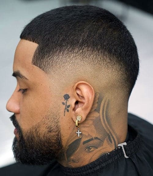 Drop Fade Buzz Cut