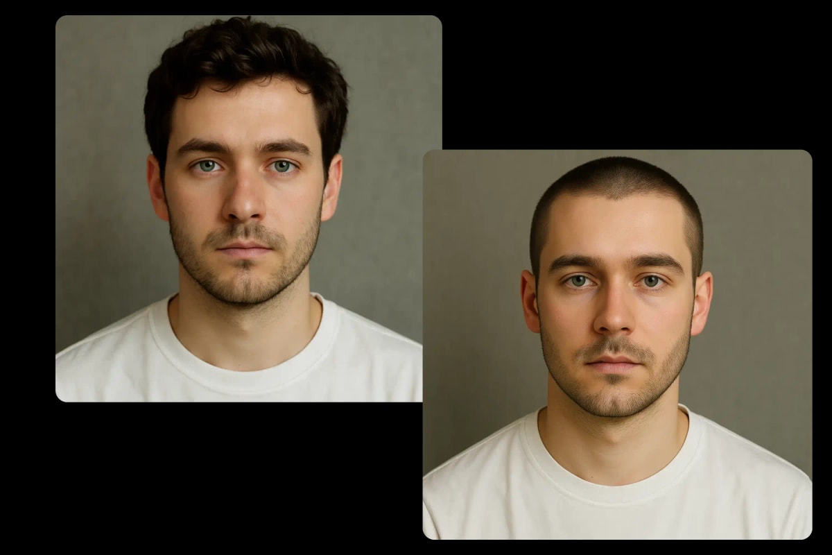 Professional Buzz Cut Transformation